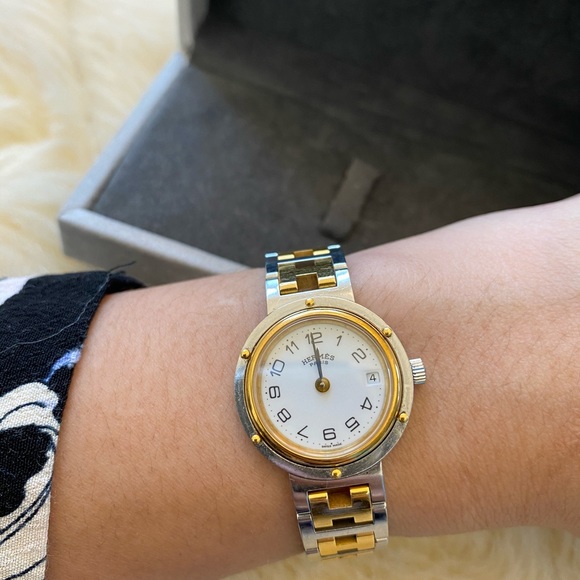Authentic Hermès clipper watch - Picture 9 of 10